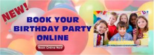 Now Booking Birthday Parties Online!